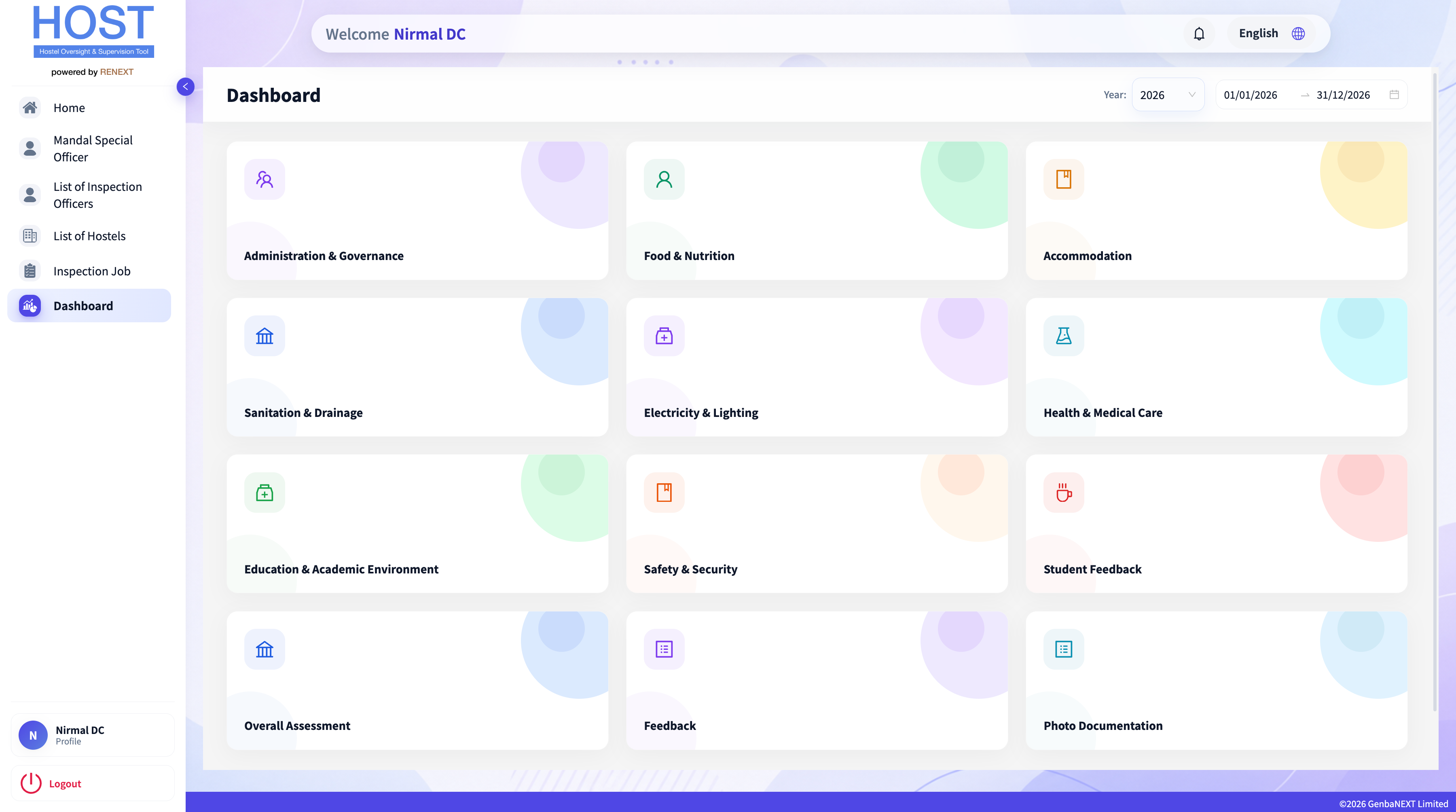 HOST Govt. SaaS App